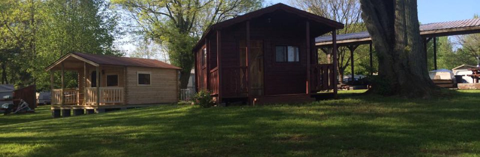 RV and camping sites at Duck Lake Campground